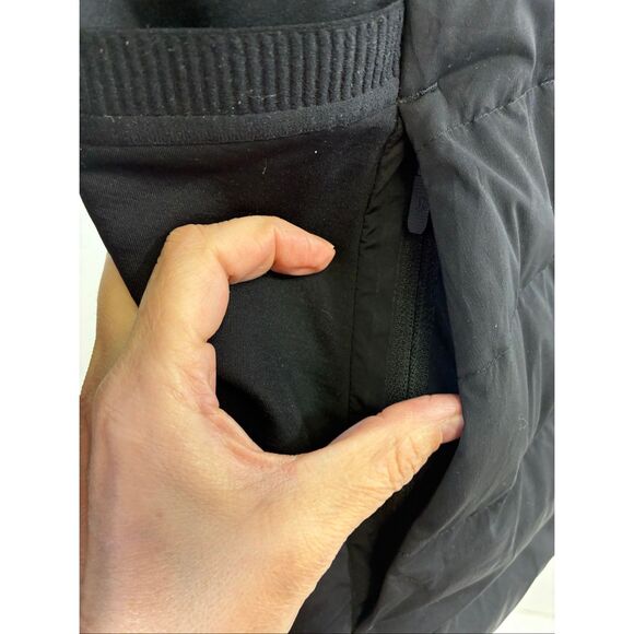 Lululemon Puffer Down Hooded Jacket in Black Size 6 - Picture 5 of 11